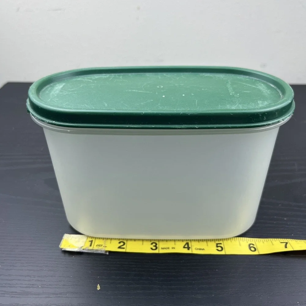 Vintage‎ Tupperware Modular Mate #1612-15 4¾ Cup Container w/ #1616 Green Seal